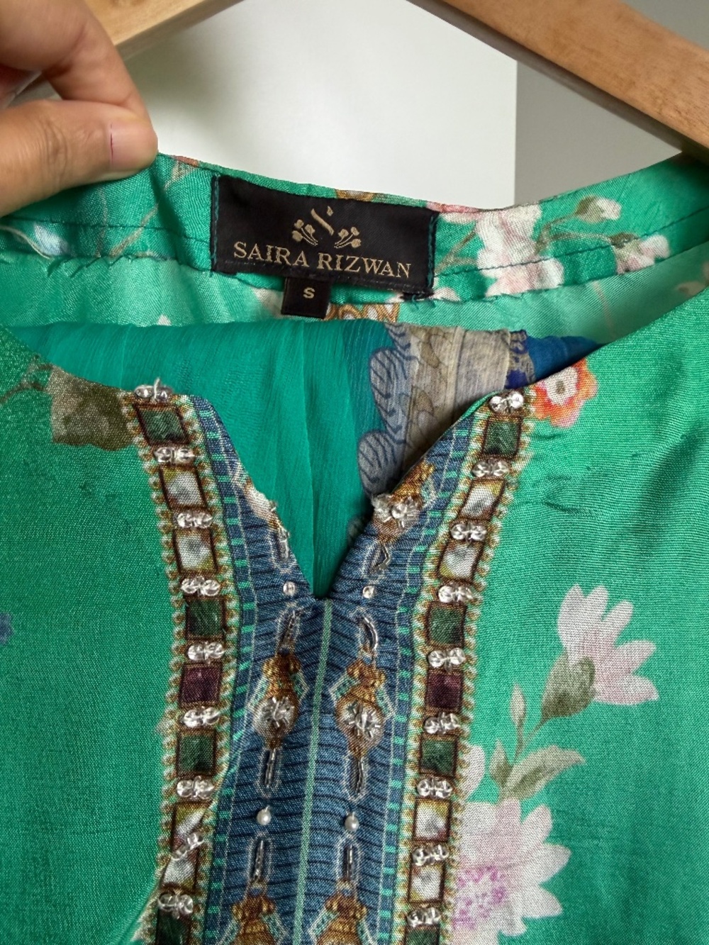 Saira Rizwan Silk 3-Piece Outfit